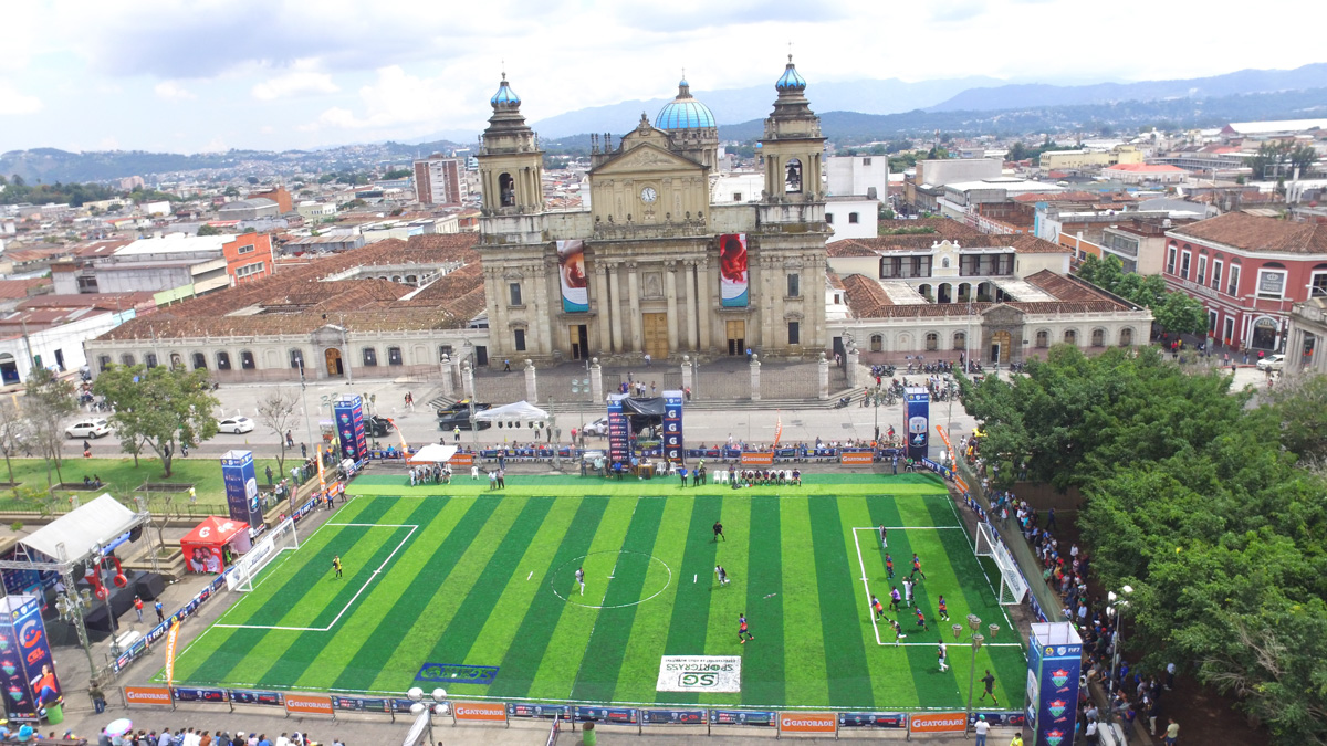 Estadio en el Palacio Nacional